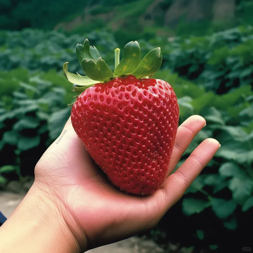 Fresh Sweet Strawberry Seeds (Hybrid) - (Pack of 100)