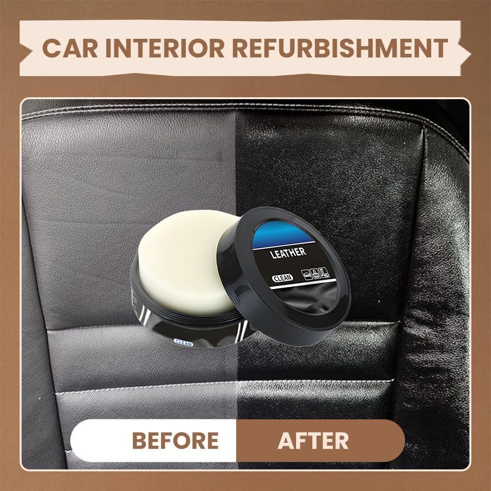 Leader Cleaning and Care Cream & Cleaning Paste for Leather Care