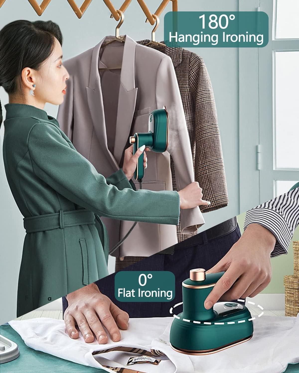 š„Limited Time & Clearance Saleš„šPortable Handheld Garment Mini Electric Iron