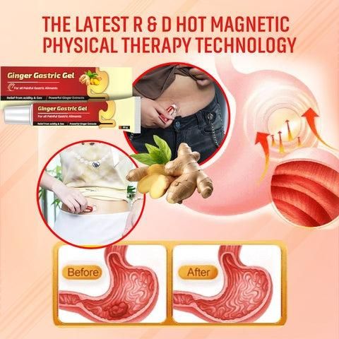 GingerBalm - Ginger Gastric Gel for Instant Stomach & Heartburn Relief šæāØ (Buy 1 Get 1 Freeš„š„)