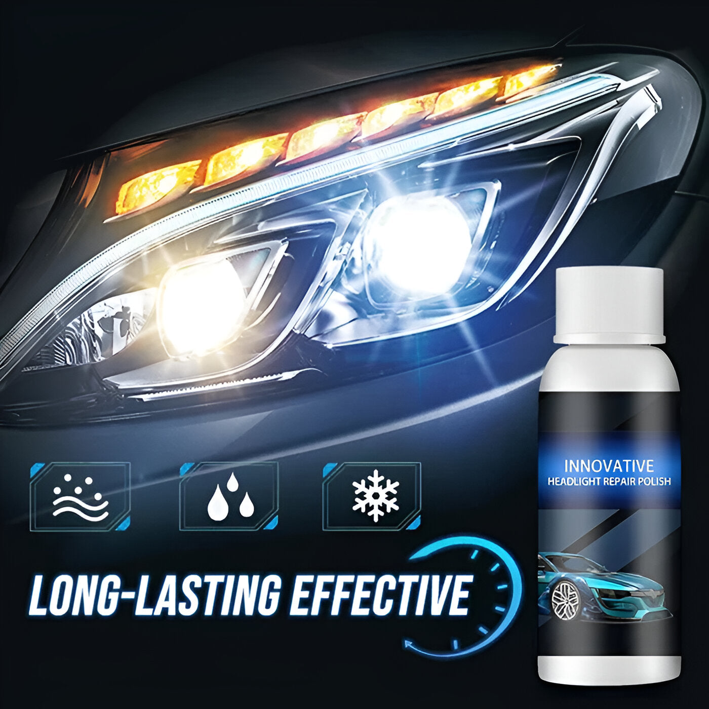 Car Headlight Repair Fluid (Buy 1 Get 1 Free)