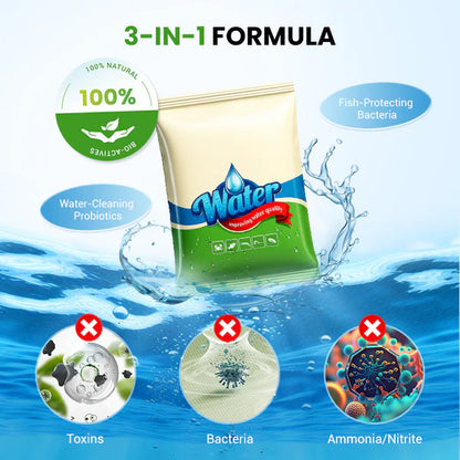 500g Premium Pond Care Powder | Water Clarifier & Algae Control 🐟🌊🔬