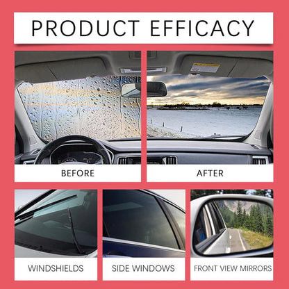 Car Glass Oil Film Cleaning Brush