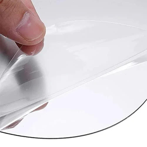 Mirror Sticker for Wall(Oval+Rectangular) Pack of 2 (BUY 1 GET 1 FREE)