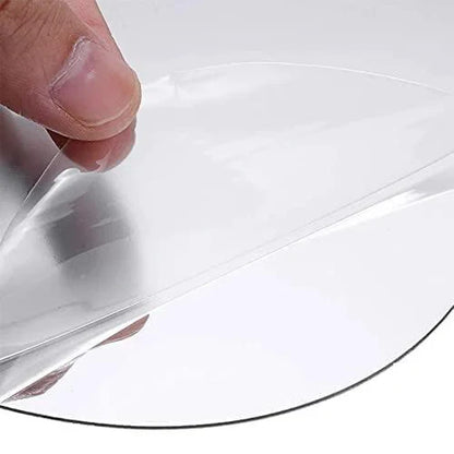 Mirror Sticker for Wall(Oval+Rectangular) Pack of 2 (BUY 1 GET 1 FREE)