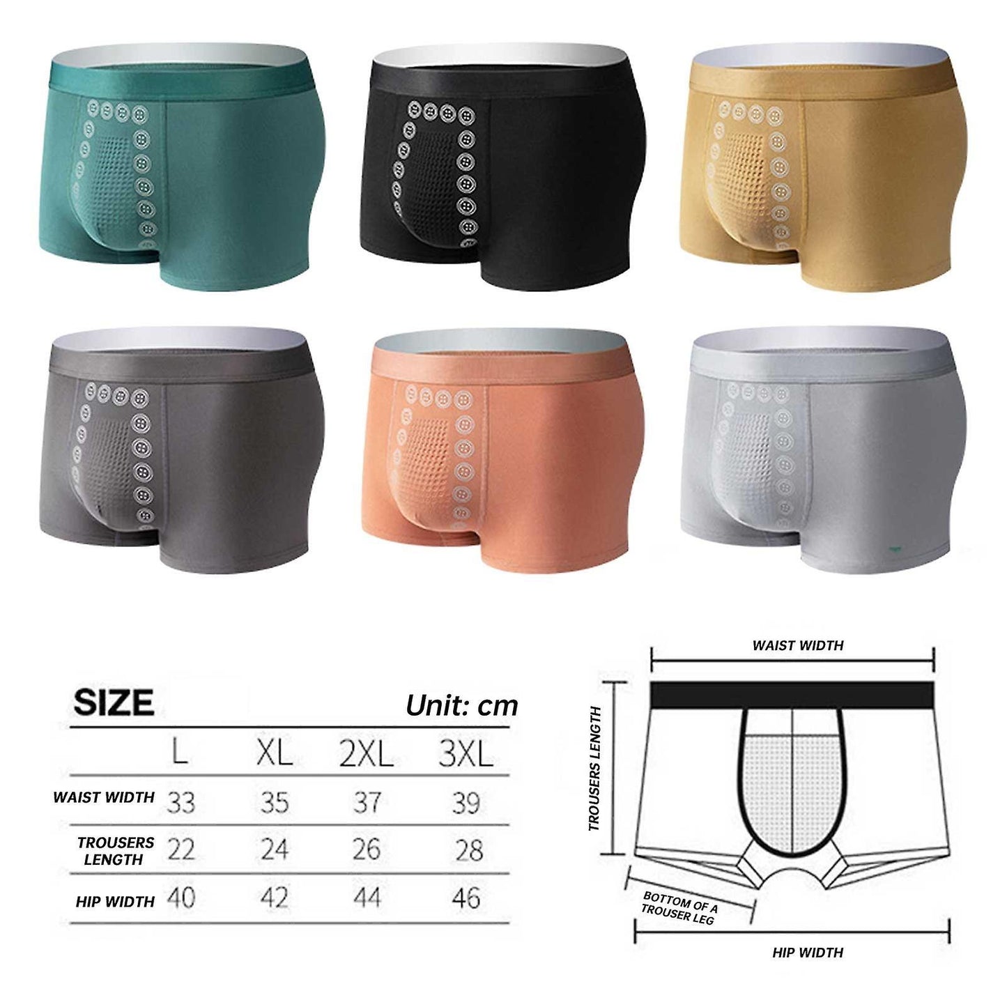 HealthGuard Seamless Underwear (Pack of 5)