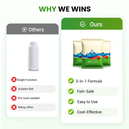 500g Premium Pond Care Powder | Water Clarifier & Algae Control 🐟🌊🔬