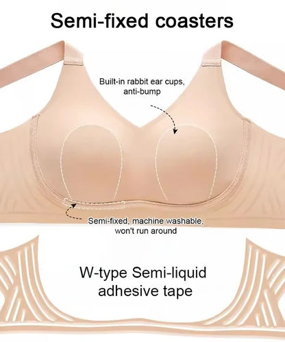 🔥BUY 1 GET 2 FREE 🏆Wire-Free Non-Marking Skin-Friendly Push-Up Bra 🔥