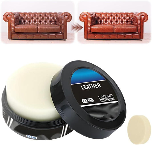 Leader Cleaning and Care Cream & Cleaning Paste for Leather Care
