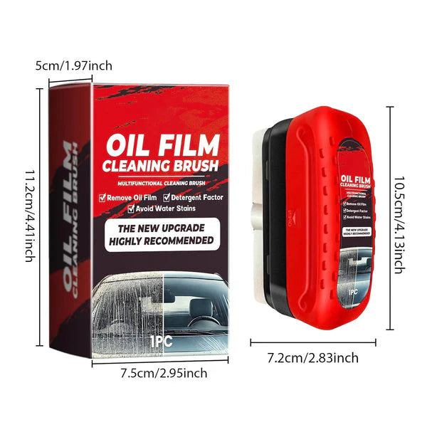 Car Glass Oil Film Cleaning Brush