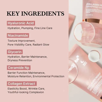 Korean Collagen Over Night Face Mask