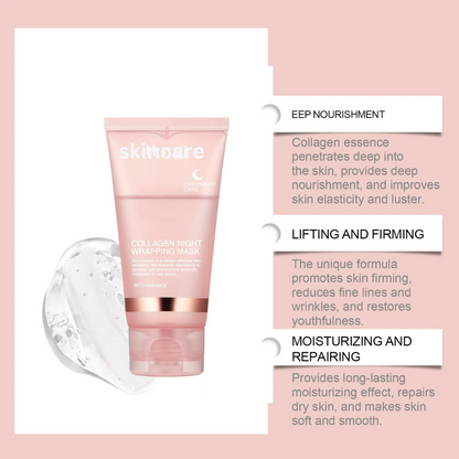 Korean Collagen Over Night Face Mask