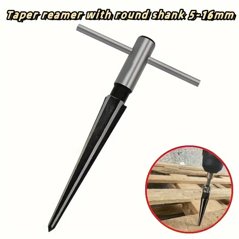 Conical Drill Bits and Milling Cutters Set for Wood and Metal (SET of 4 Pieces)