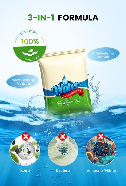 500g Premium Pond Care Powder | Water Clarifier & Algae Control 🐟🌊🔬 | 🔥Buy 1 Get 1 Free🔥
