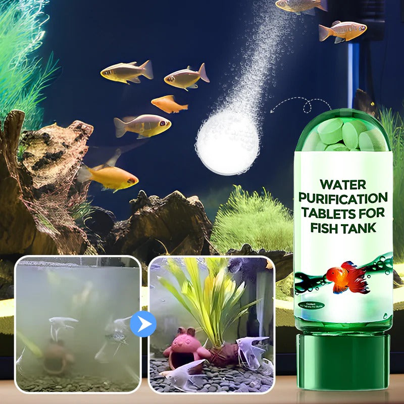 ♻️💧Powerful water purification tablet for aquariums | 🔥Buy 1 Get 1 Free🔥