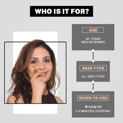 SkinVibe™24K Gold Energy Beauty Bar – Electric Facial Massage Roller