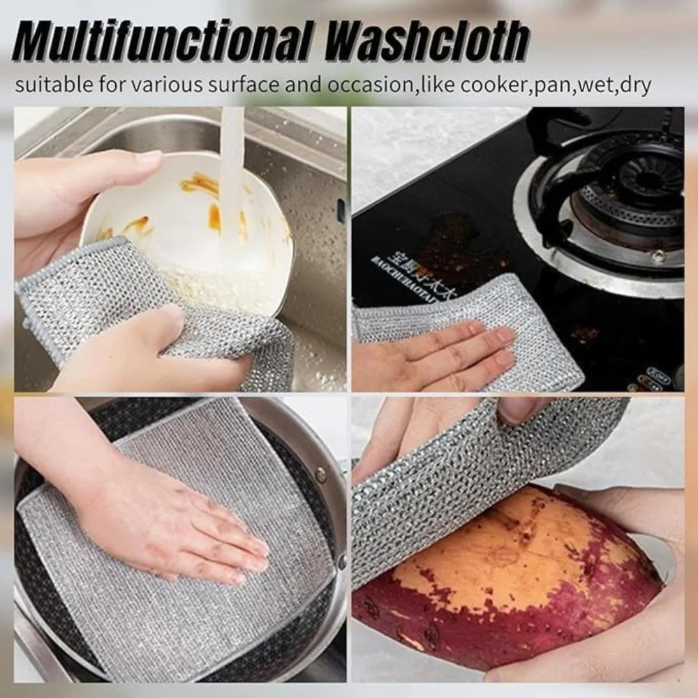 Multifunctional Non-scratch Wire Dishcloth