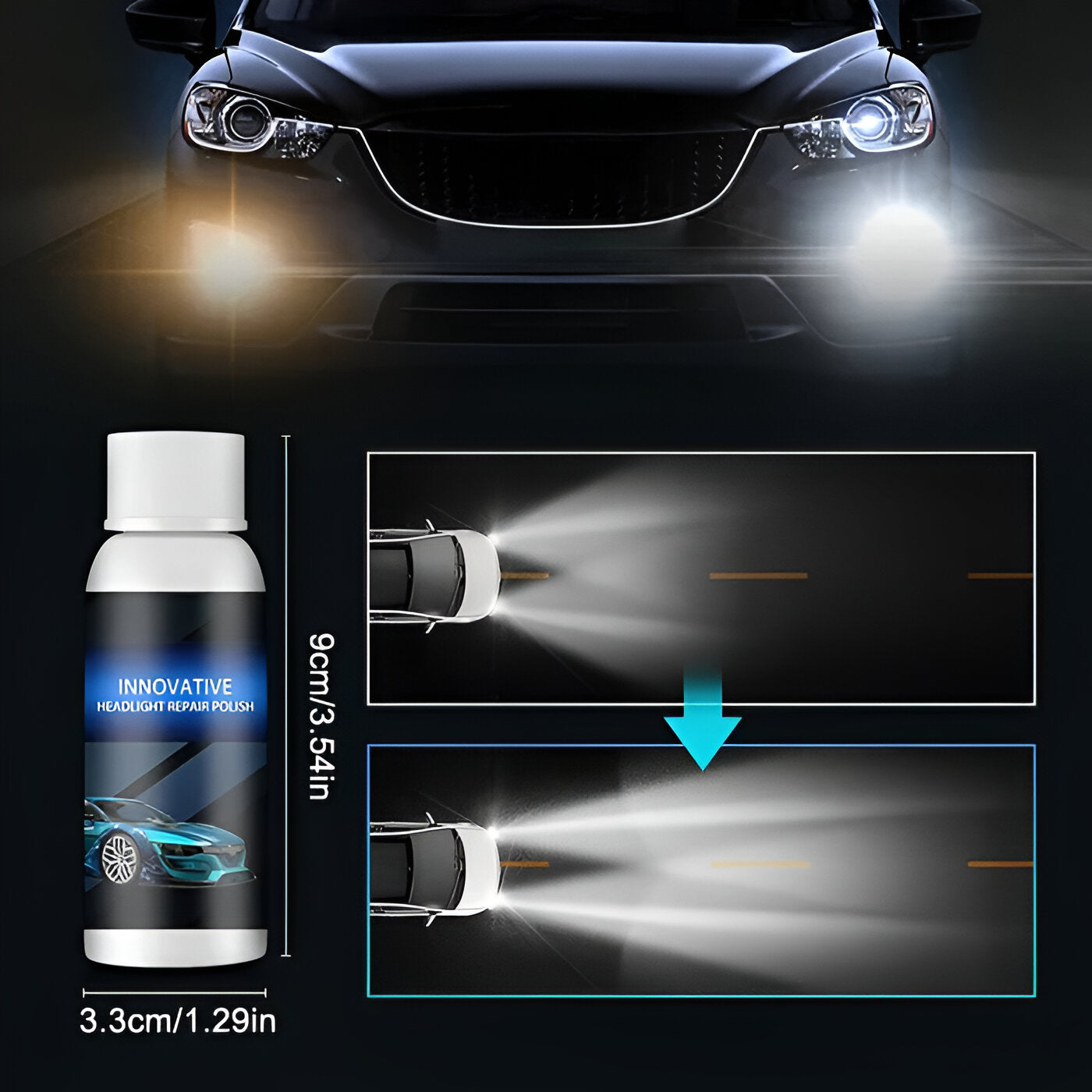 Car Headlight Repair Fluid (Buy 1 Get 1 Free)