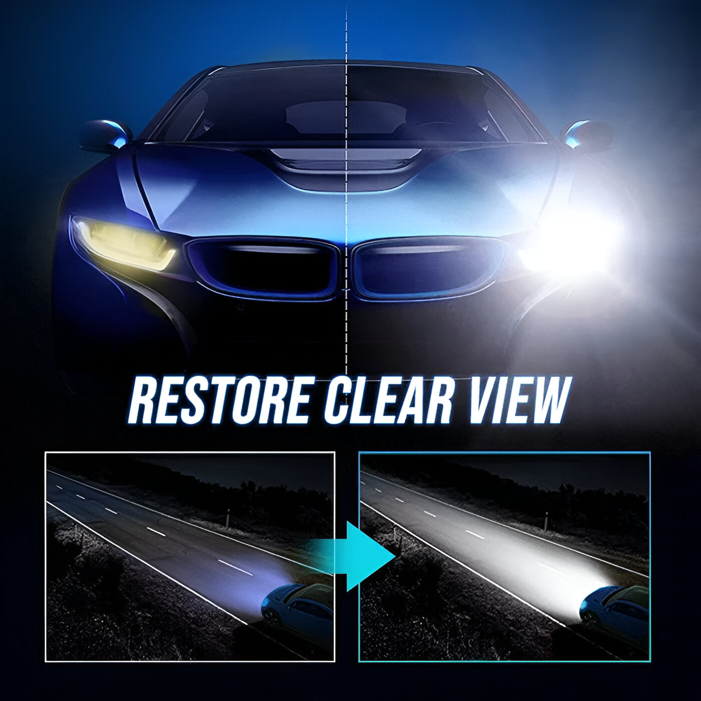 Car Headlight Repair Fluid (Buy 1 Get 1 Free)