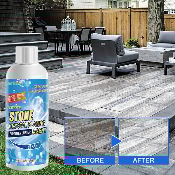 Stone Stain Remover - Effectively Removes Oxidation, Rust and Stains from Various Surfaces 🌟🪨