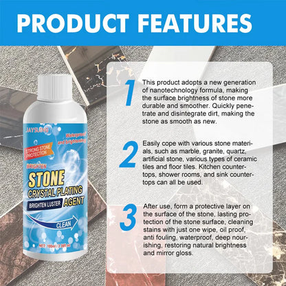 Stone Stain Remover - Effectively Removes Oxidation, Rust and Stains from Various Surfaces 🌟🪨