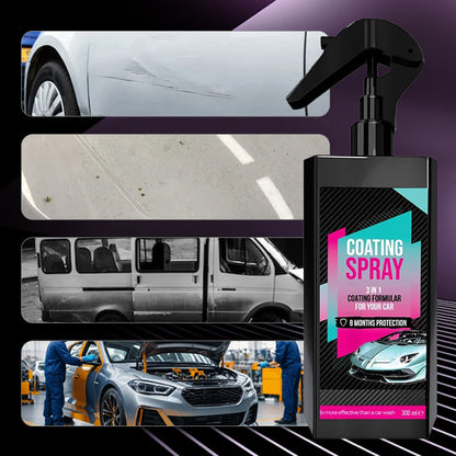 🔥HOT SALE🔥3-in-1 High Protection Quick Car Coating Spray